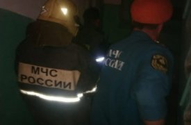 В Туле на Косой Горе в результате пожара в ванной пострадал человек