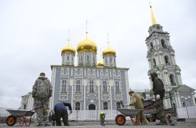 Раскопки в Тульском кремле: обнаружен фундамент древней церкви