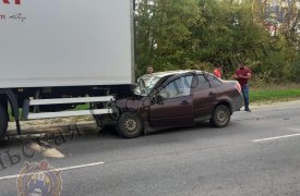 Смертельное ДТП под Ефремовом: погиб водитель Lada, столкнувшейся с грузовиком с прицепом