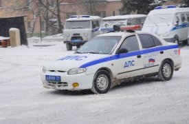 Грузовая «Газель» столкнулась в тульском Заречье с автобусом 