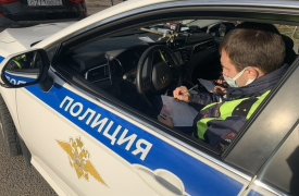 В Туле на Одоевском шоссе автомобиль Kia сбил велосипедиста