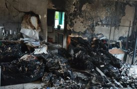 Пожар на швейной фабрике удалось потушить в Киреевском районе Тульской области