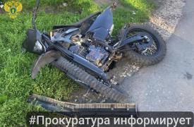 В Тульской области участились случаи ДТП с несовершеннолетними на питбайках