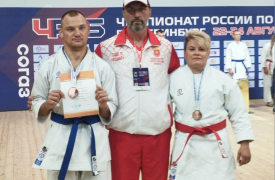 Тульские паракаратисты взяли бронзу чемпионата России