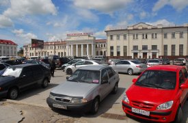 30 августа на площади Московского вокзала в Туле временно закроют парковку