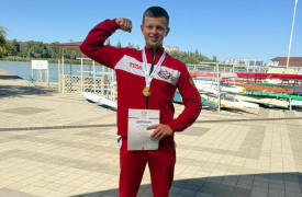 Тульский гребец стал чемпионом России в марафонской гонке на байдарке