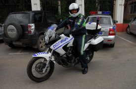 В Щекино оштрафовали водителя Kia, проехавшего на красный свет