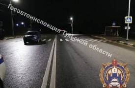 В Туле водитель Skoda сбил на пешеходном переходе мужчину