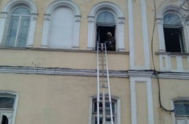 В центре Тулы загорелся «Дом губернатора»