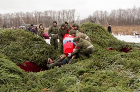 В Туле перезахоронили солдатов, участвовавших в обороне города в годы Великой Отечественной войны