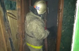 Пожар в деревне Кораблино тушили восемь человек