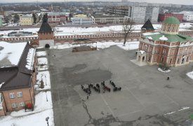 В честь профессионального праздника тульские экскурсоводы устроили флэшмоб