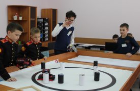 Тульские школьники показали мастерство в конструировании роботов
