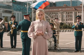 Ко Дню флага тульские росгвардейцы вместе с Софьей Фисенко сняли клип