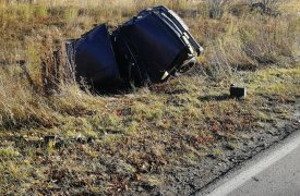 В Киреевском районе водитель Renault выехал на встречку и создал ДТП