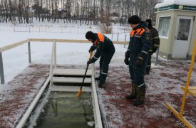 В Туле идёт подготовка к Крещенским купаниям