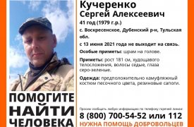 В Дубенском районе ищут пропавшего мужчину