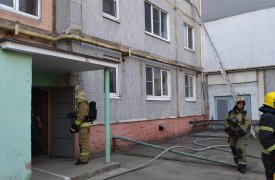 В Туле на улице Вильямса из пожара спасли двоих детей и четверых взрослых