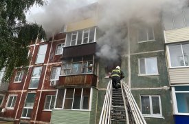 В Ефремове из пожара спасли 19 человек, из них 7 детей