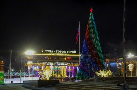 В Туле проинспектировали новогодние украшения и иллюминацию