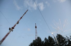 Тульская телебашня зажжет огни в знак благодарности врачам