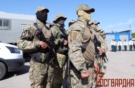 В Тулу вернулись бойцы Росгвардии, выполнявшие задачи в ходе спецоперации на Украине