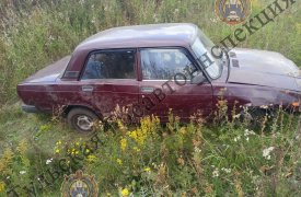 Пожилая автоледи на «семерке» в Тульской области столкнулась с «КамАЗом»