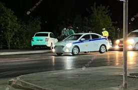В Туле на улице Рязанской вечером задержали неизвестных