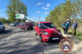 Женщина пострадала в аварии на Одоевском шоссе в Туле