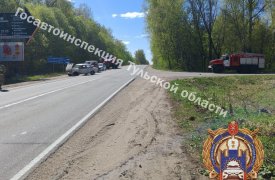 Три мужчины попали в больницу после ДТП на трассе в Заокском районе Тульской области
