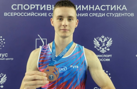 Туляк стал призером Всероссийских соревнований по спортивной гимнастике