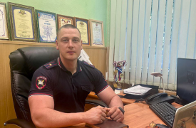 В Тульской области сотрудник ДПС помог женщине с ребенком, пострадавшим в ДТП