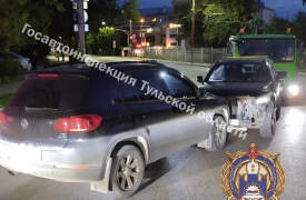 Пьяный водитель стал виновником ДТП на улице Оружейной в Туле