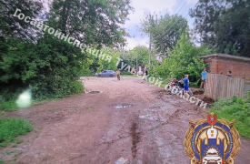 13-летний водитель квадроцикла на ходу обронил пассажира в Богородицком районе Тульской области