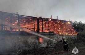 Один пожар и три ДТП ликвидировали в Тульской области за прошедшие сутки
