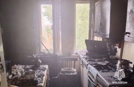 82-летняя женщина погибла на пожаре в центре Тулы