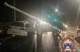 Пьяный водитель Toyota устроил тройное ДТП на Московском шоссе в Туле