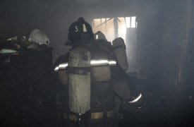 В горящей квартире на ул. Пролетарской в Туле погибла женщина
